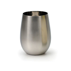 Stemless Stainless Steel Wine Glass