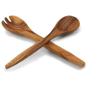 Wood Salad Servers