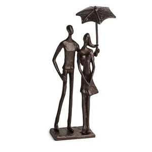 Sculpture, Umbrella Couple