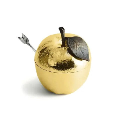 Apple Honey Pot W/Spn Gp