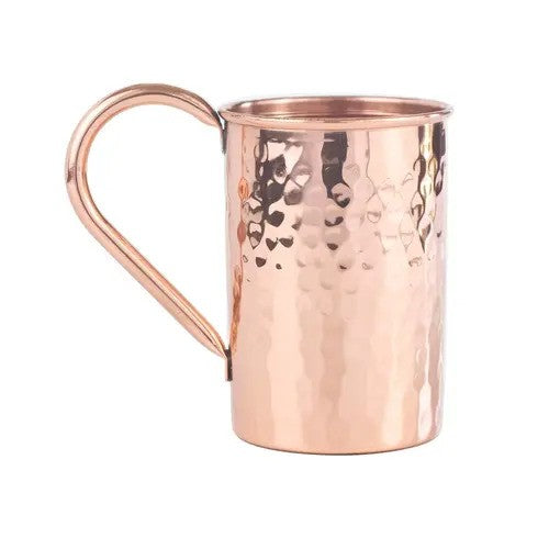 Roosevelt Hammered: 16oz Solid Copper Moscow Mule Mug