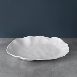 VIDA Nube Large Oval Platter (White)