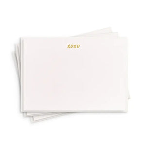 XOXO Fancy Flat Stationery
