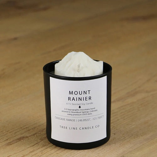 Mount Rainier Candle