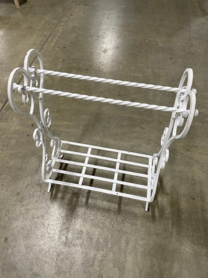 Wrought Iron Towel Rack