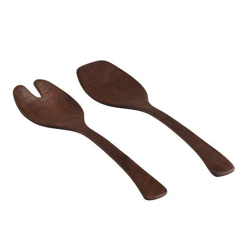 Salad Servers, Black Walnut