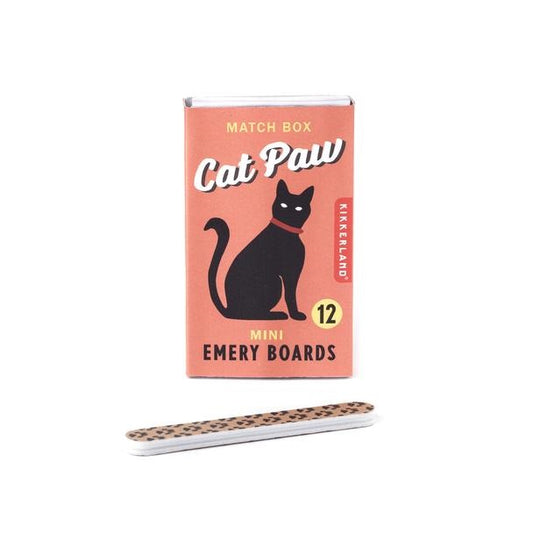 Cat Paw Match Box Emery Boards