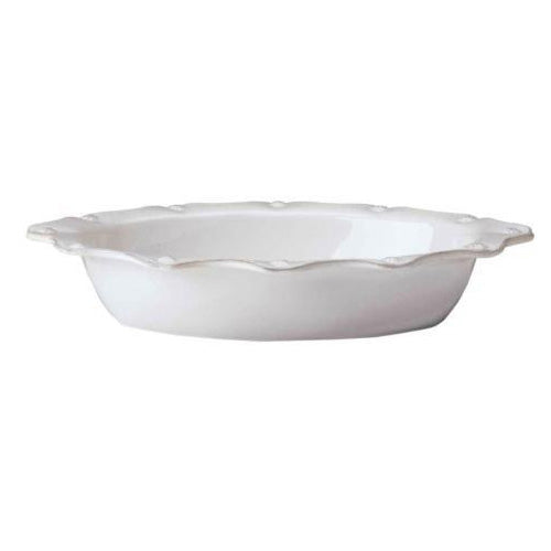 Sm Oval Baker B&T White 13"