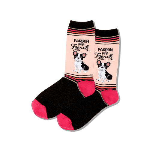 Women's Pardon My French Socks