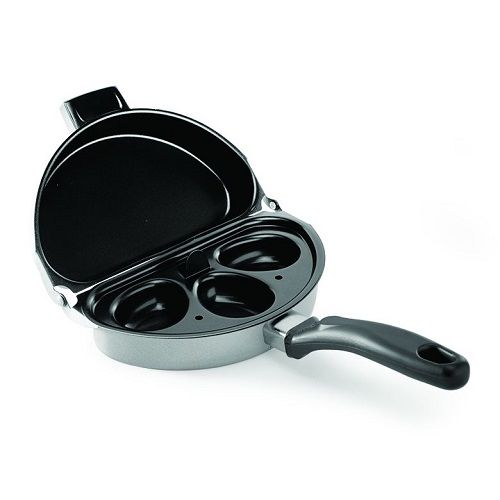 DIVIDED SKILLET - EGG POACHER / OMELET PAN