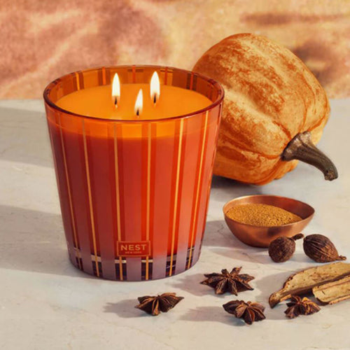 3-Wick Candle 21.2 oz Pumpkin Chai