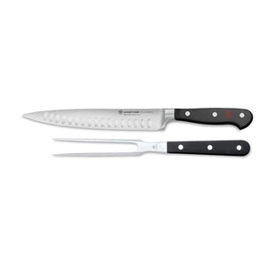 Two Piece Carving Set, Hollow Edge Classic