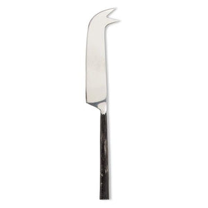 RUSTIC BLK CHEESE KNIFE-7.5"L