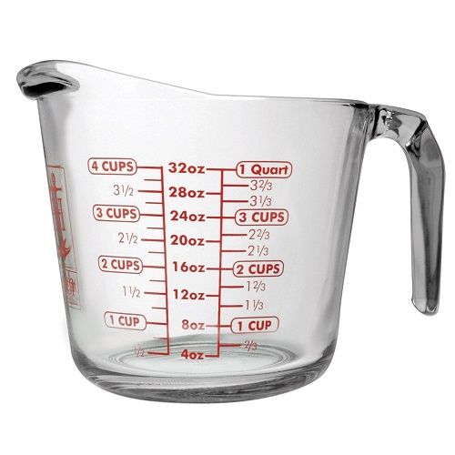 MEASURING CUP OVEN PROOF 4 CUP