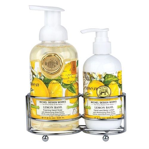 Lemon Basil Handcare Caddy