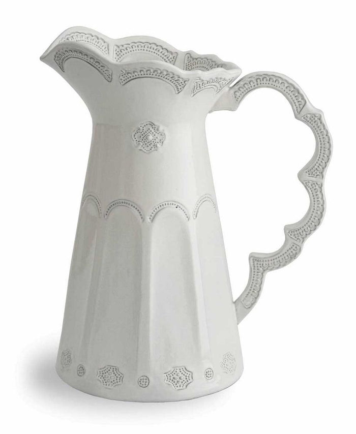 Merletto Antique Scalloped Pitcher