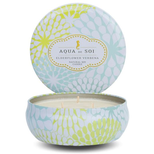 Aqua De SOi Elderflower Verbena 3 Wick Tin