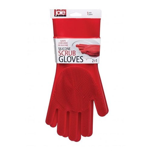 JOIE SILICONE SCRUB GLOVES, 2 in 1