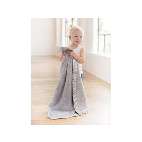 Chenille Blanket Silver