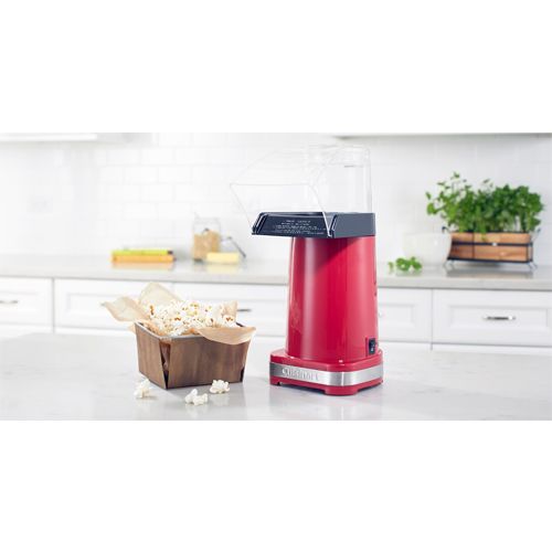 EasyPop Hot Air Popcorn Maker (Red)