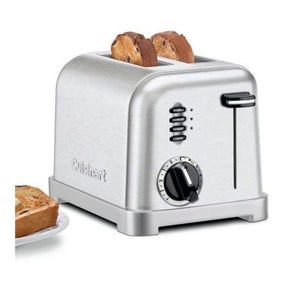 2-Slice Metal Classic Toaster (Black Stainless)
