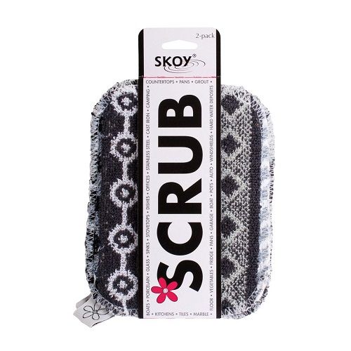 SKOY SCRUB BLK/GRAY S/2