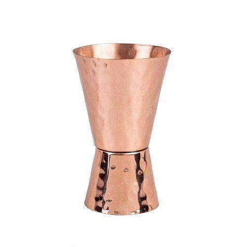 Copper Jigger Hammered