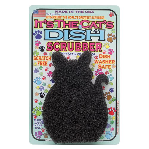 CAT'S DISH SCRUBBER