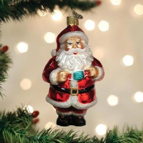 SANTA REVEALED ORNAMENT