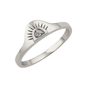 Silver Sunrise Ring