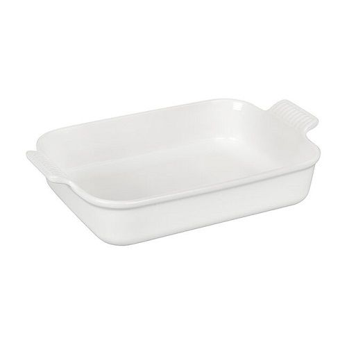 Heritage Rectangular Dish - White