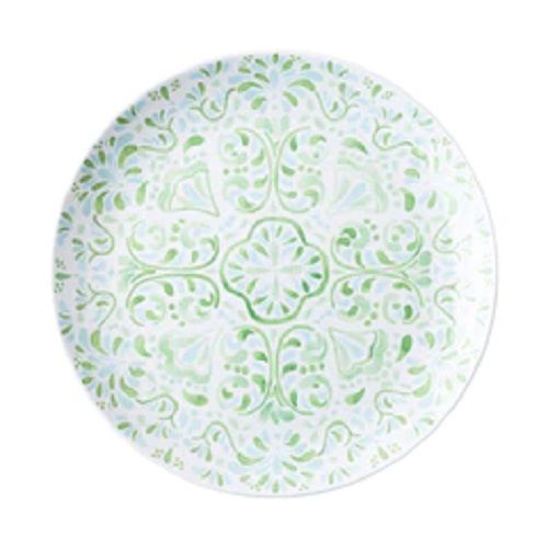 Iberian Melamine Dinner Plate - Sage