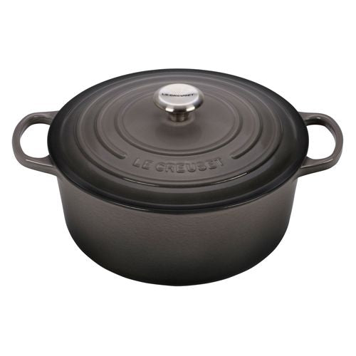 Signature Round Dutch Oven, Oyster 7 QT