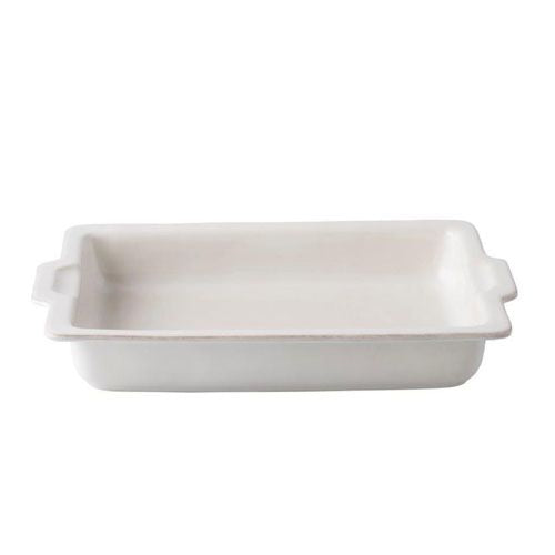 Rectangular Baker Puro Whitewash 16"