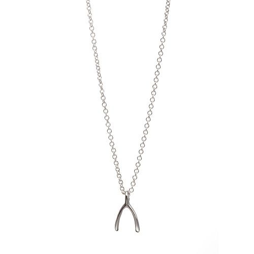 Teeny Wishbone Silver